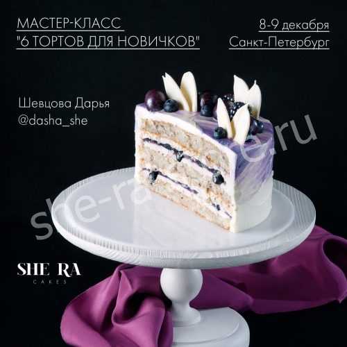 "6 тортов" для новичков <b>Шевцова Дарья</b> "6 тортов" для новичков <b>Шевцова Дарья</b>
