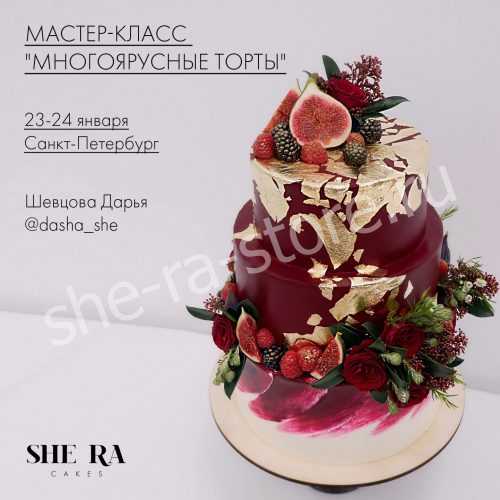 «Многоярусные торты» <b>Шевцова Дарья</b> 2019 «Многоярусные торты» <b>Шевцова Дарья</b> 2019