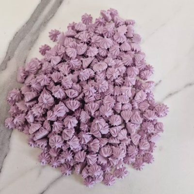 Безе средние гладкие сиреневые, 50 г