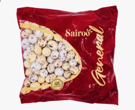 Шоколад в цветной глазури Sairoo Пастель (Перепелиные яйца) 500г